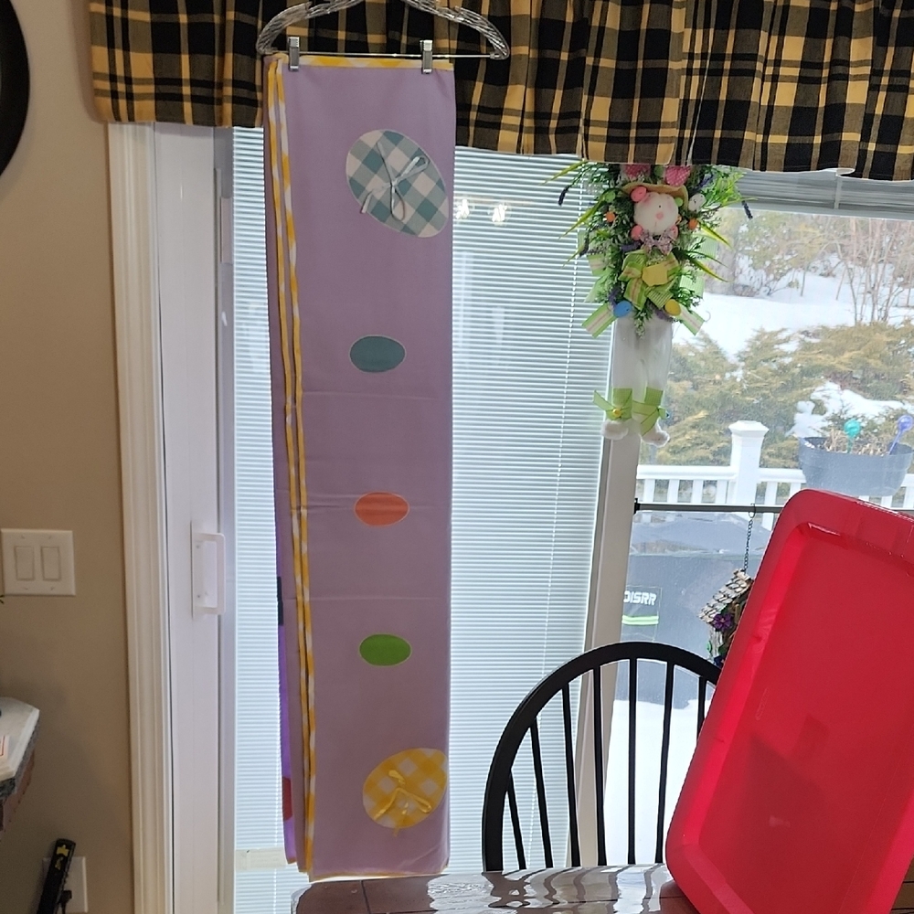 Colorful Polka Dot Tablecloth 48x102